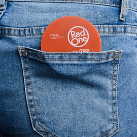 Redone Hair Styling Aqua Wax Orange 50 ml | Travel Size | Edge Control | Ultra Hold | Gel Wax | Men & Women Hair Wax | Melon Scent | Maximum Control