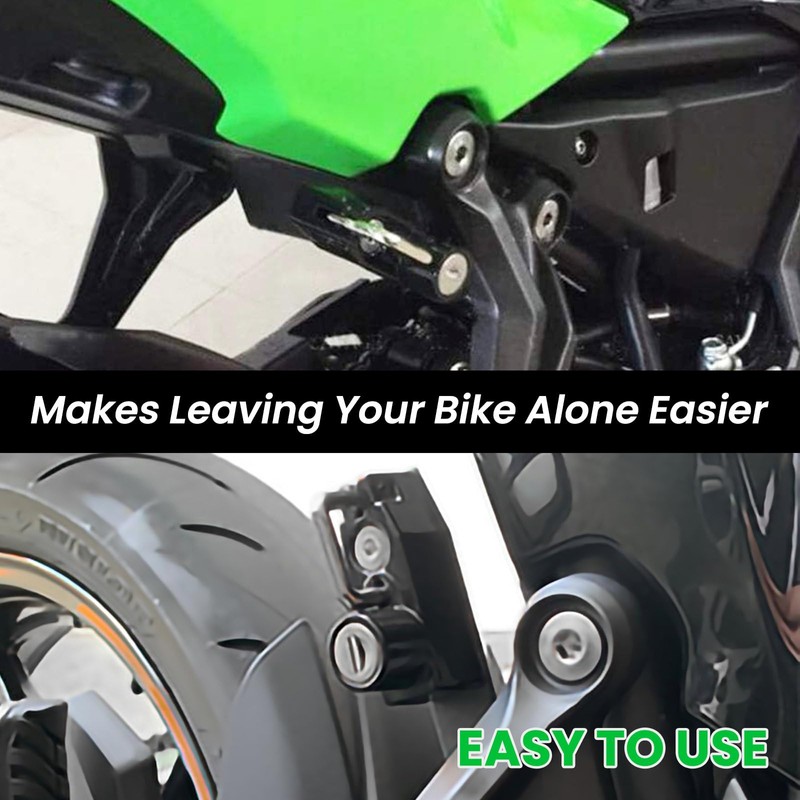 GUAIMI Motorcycle Anti-Theft Helmet Lock Left Side for Z 650