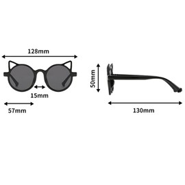 SECALIFE Kids Sunglasses Kids Party Sunglasses, Children's Sunglasses for Girls, Kids Sunglasses with UV400 Protection, Girl's Sunglasses for Kids, Pink