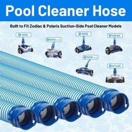 One Year Warranty 9 Pack R0527700 Pool Cleaning Vacuum Hoses，Fast Twist Lock Hose Replacement Kit Compatible with Zodiac Baracuda MX6,X7,T3,T5 Swimming Pool Cleaner