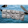 AKM-Scuba Diving Pocket Weight Belt Medium (Black 5 Pocket)