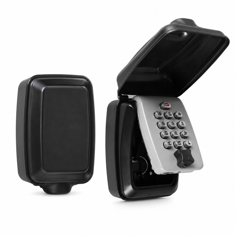 Wall Mounted Key Lock Box for Home & Office –