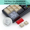 KEYCOOL K19 Wireless Numeric Keyboard, Mechanical Number Keypad Hot-swappable Bluetooth