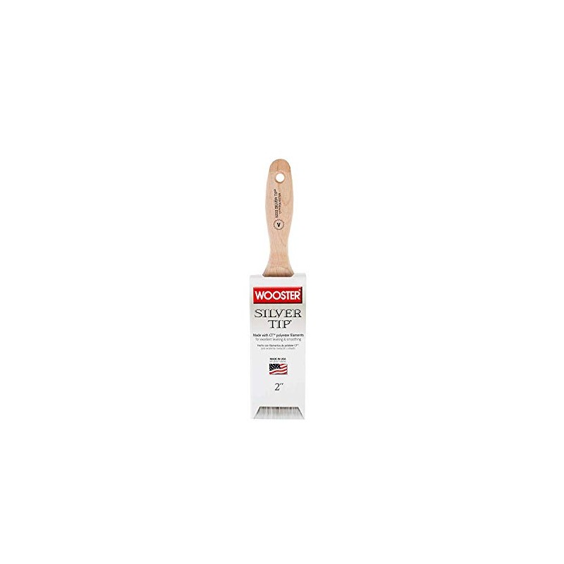 Wooster Brush E5222-2 Silver Tip Varnish Paintbrush, 2-Inch Size
