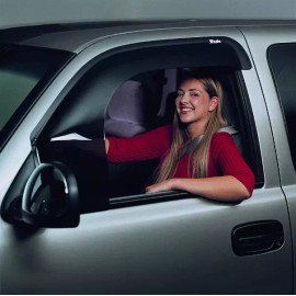 Westin FOR 1982-1993 CHEVY S10 BLAZER S15 SMOKE WIDE WINDOW VISORS DEFLECTOR 2PC WESTIN