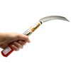 Takagi Kikudo Sawtooth for Left Hand, Medium Grit, Orange Handle,