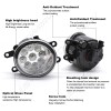 CHUSYYRAY Pair Fog Light Lamp Housing Assembly For 2010 2011-2014