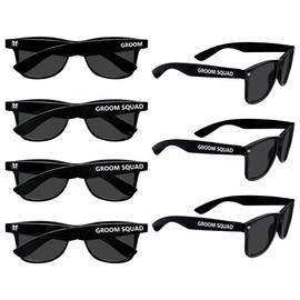 PartyGifts&beyond Groomsmen Gifts 7 Pcs Groomsmen Sunglasses Bachelor Party Favors For Groomsman,Groom Squad, Best Man（Groom Squad）