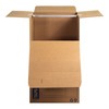 Bankers Box Tall Wardrobe Box 3 Pack, Tape-Free Design, 24-in