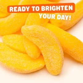 Guatemalan Banana Candy 1 lb – Gelatin Based Gummies, Perfectly Chewy, Gummy Candy Bulk in Resealable Bag