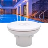 Pool Water Outlet 12cm White Swimming Pool Drain Water Inlet