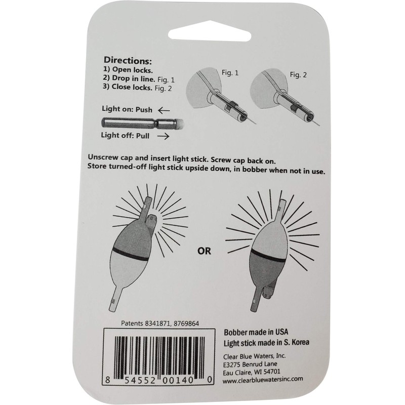 The slip lock lighted bobber