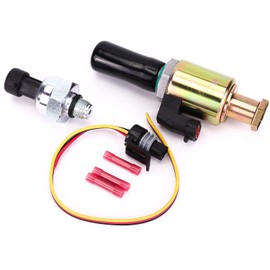 7.3L Fuel Injection Pressure Regulator Sensor, IPR Valve & ICP Control with Electrical Connector Pigtail Wire Harness Sensor for F250 F350 F450 F550 F650 F750 E350 E450 E550, 1829856C91