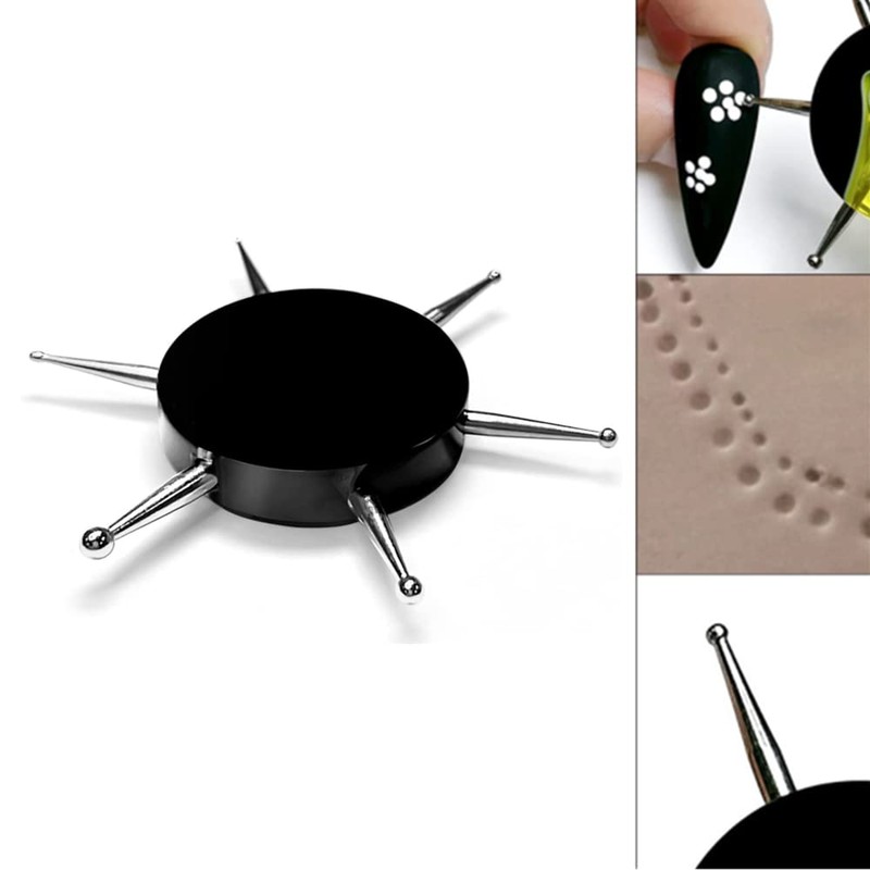 JLEivvi Nail Dotting Tool, UV Gel Painting Nail Art Circular