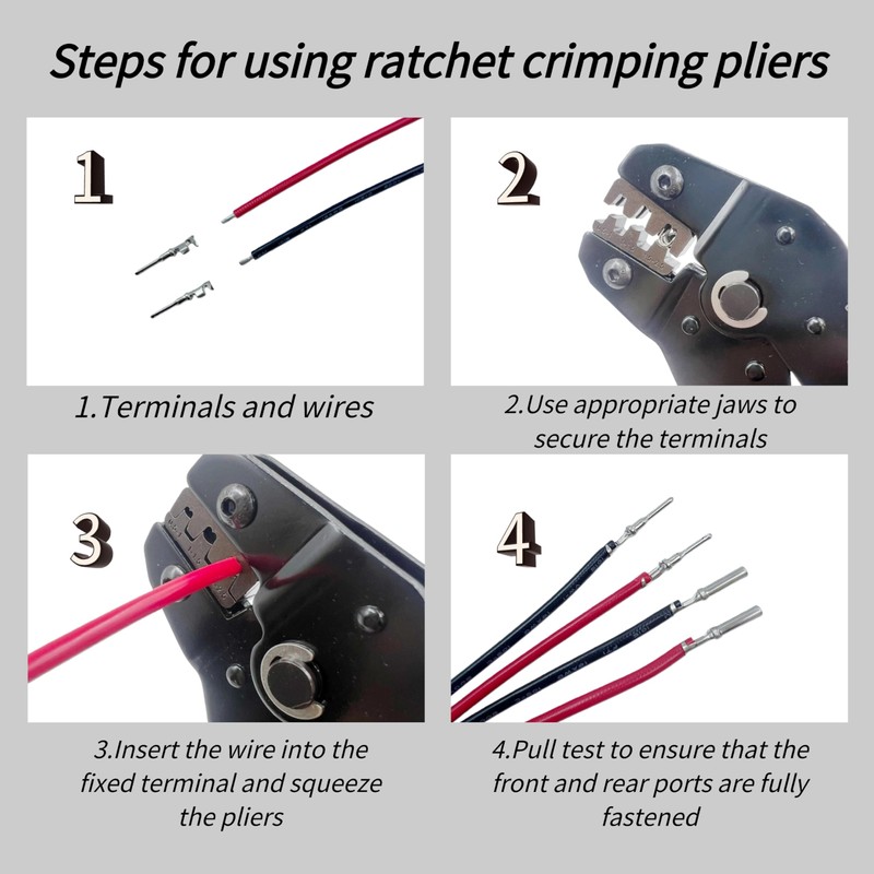 237 PCS Deutsch Connector Kit with ratchet crimping pliers and