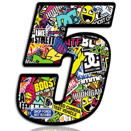 Biomar Labs® 1 x Vinyl France Flag Sticker Bomb Wrap Auto Moto Motocross Motosport Start Racing Number 5 Rally Race Car Bike Motorcycle Tuning N 205