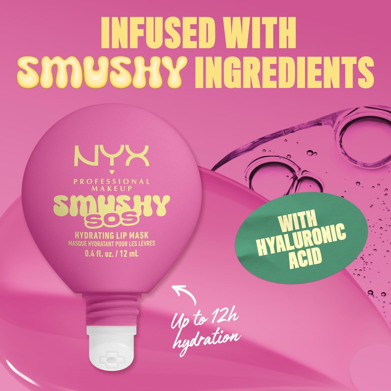 NYX Professional Makeup SOS HYDRATING LIP MASK LAVEN