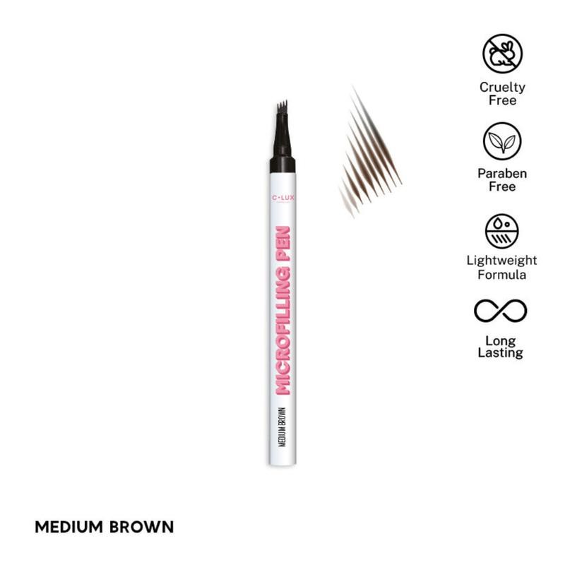 C LUX Microfilling Brow Pen - Compact Design for Easy
