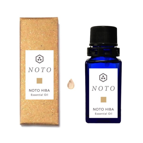 NOTO Hiba Essential Oil, 0.1 fl oz (5 ml), Essential