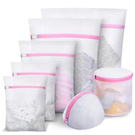 Set of 7 Laundry Bags Laundry Nets