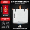 451HERO Emergency Fire Blanket – 4 Pack, Triple Certified, Comfort