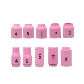 Timunr 81PCS TIG Welding Torch Repair Kit – Stubby Gas Lens, Alumina Nozzles, Glass Cups for WP-17/18/26 – Welding Nozzle and Collet Set