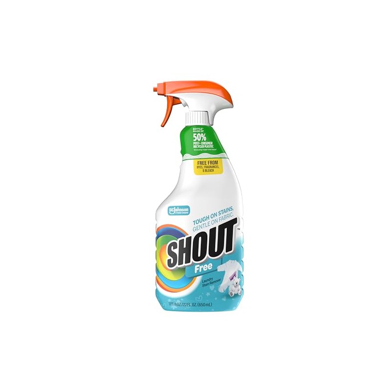 Shout Fragrance-Free Trigger, 22 oz (Packaging May Vary)