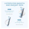 Set De Cuidado Facial Leche 5pcs Laikou Piel Suave