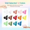 ROSALIND Poly Nail Gel Colors Kit -14 Colors +72 Nail