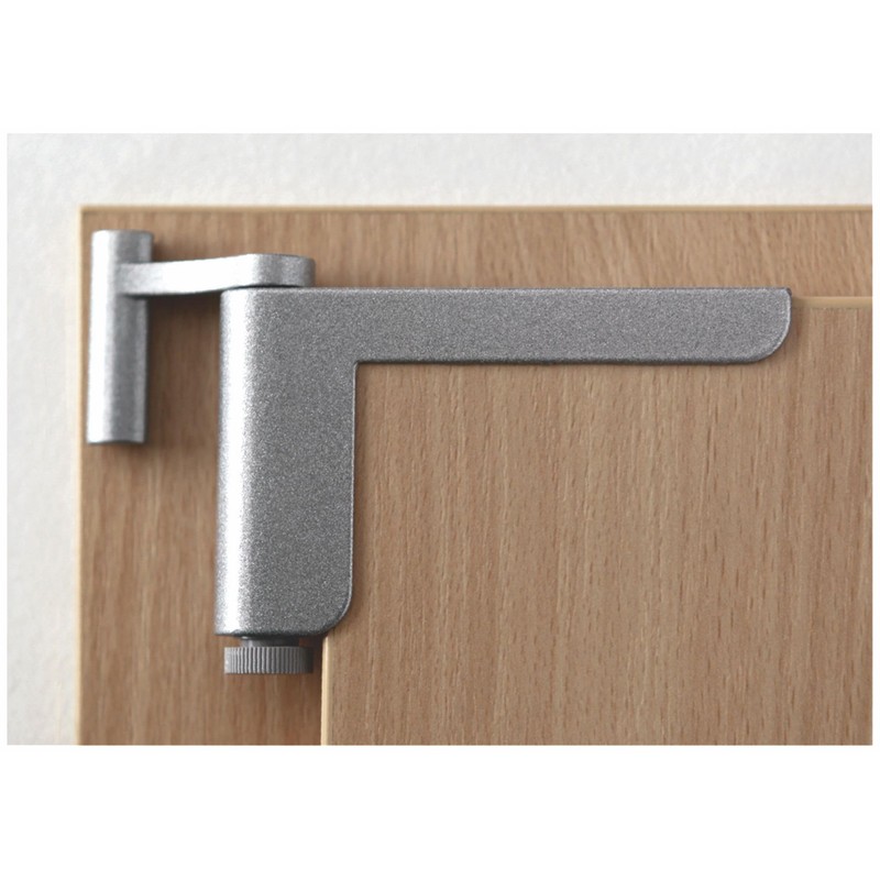 Clipclose TS Mini Door Closer in Silver