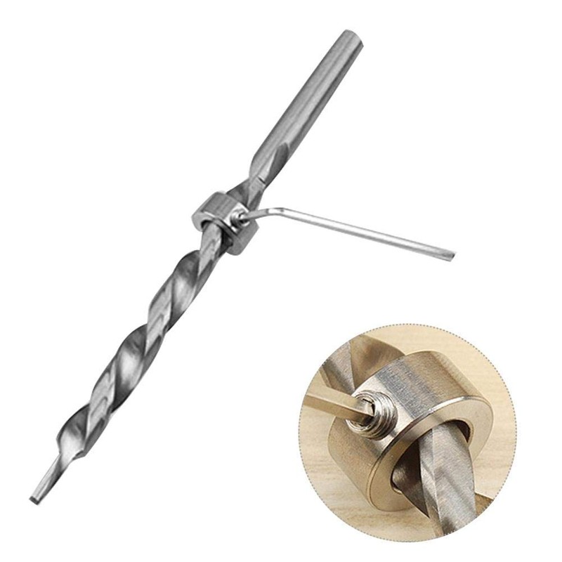 Depth Stop Rings Set, CESFONJER Depth Limiter Drill Ring Positioner