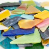 Mosaico irregular para manualidades, varios colores y formas, 400 g