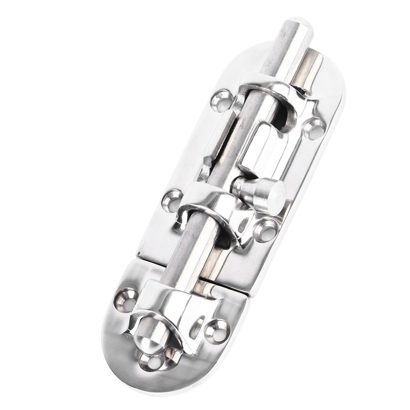 Door Latch Lock 110x38mm 316 Stainless Steel High Accuracy Electrolytic