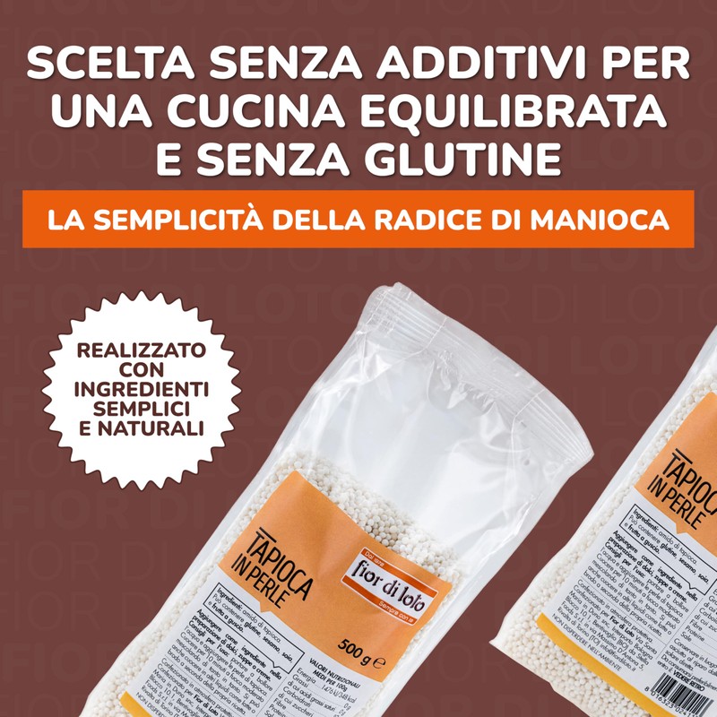 Fior di Loto Tapioca - Amido di Tapioca - Addensante