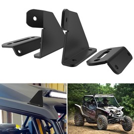 Nilight Light Bar Mounting Brackets for 40-42 Inch LED Straight Curved Lights UTV Roof Upper Windshield Compatible with Yamaha YXZ 1000 1000R Models 2016 2017 2018