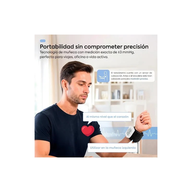 Tensiometro Digital Mueca Aparato Tomar Presion Arterial Medidor Automatico Femmto