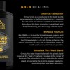 GOLD HEALING Liquid ORMUS 200ML 70% MONATOMIC Gold, 30% Magnesium,