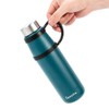 SpunKo Stainless Steel Vacuum Insulated Water Bottle 18oz Wide Mouth