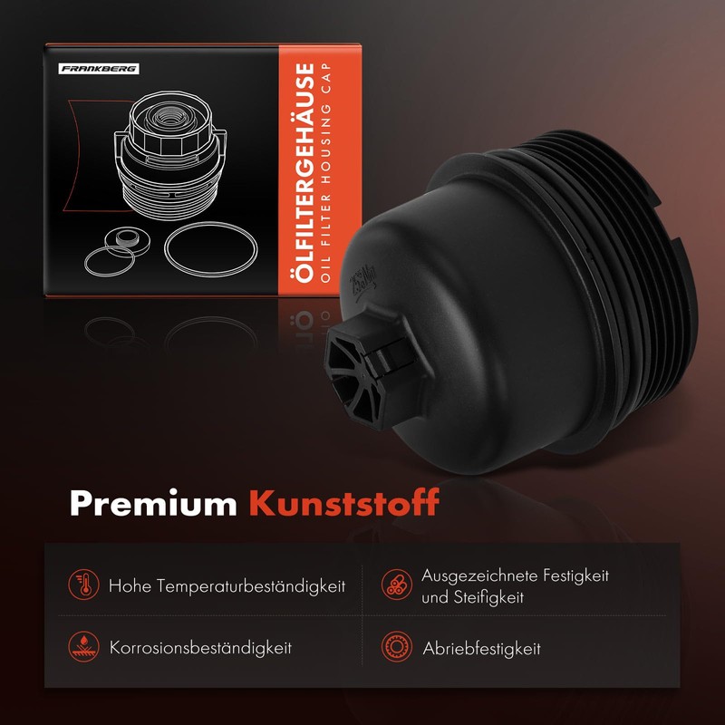 Frankberg Oil Filters Housing Compatible with Giulietta 940 witho 955