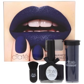 Velvet Manicure by Ciate Blue Suede Set