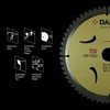 DART SNT2163060 Circular Saw Blades, Gold