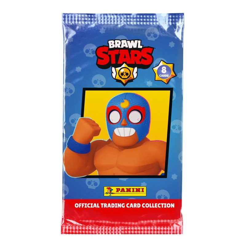 Panini Brawl Stars Trading Cards Blister Pack of 3 Sleeves