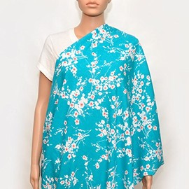 Breastfeeding Cover, Nursing Cover, Nursing Cover Scarf, Nursing Infinity Scarf, Infinity Scarf, Light Blue Infinity Scarf