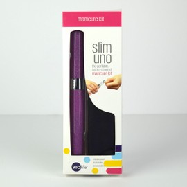 Violife Slim Uno Nail Manicure Kit, Orchid Shimmer, 1.5 Ounce