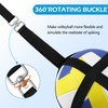 Volleyball Solo Spike Hanging Trainer, Adjustable & Hand-Safe Design