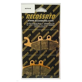 ACCOSSATO Brake Pad agpa46or, Piaggio > 125 X9 EVO (Hengtong Caliper), 125 (2006)