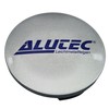 4 x Alutec Hub Caps 64 mm Silver (N32) Logo