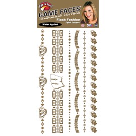 Fan-A-Peel Wisconsin Flash Fashion Temporary Tattoo