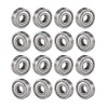 CESFONJER 16 pcs Mini Metal Ball Bearings | 608ZZ Ball