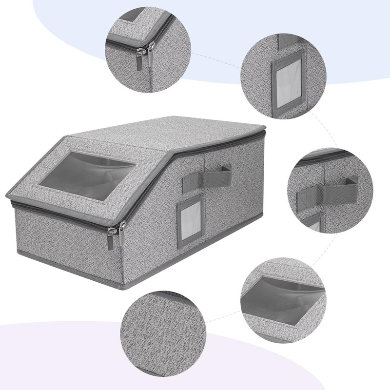 JJoexyfit 2 Pcs Stackable Hat Storage for Baseball Caps, Holds